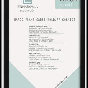 Enmarkalia Marco poster 61 x 91,5 cm - color Negro (moldura 30x15 mm) X1 Ud.