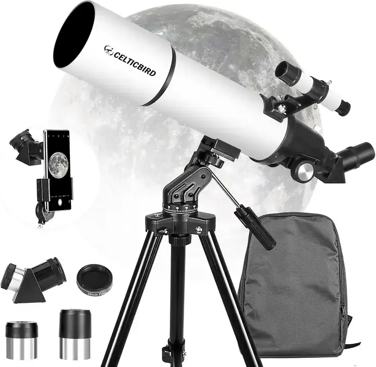 Telescópio Refrator Portátil: Ideal para Iniciantes em Astronomia 2026